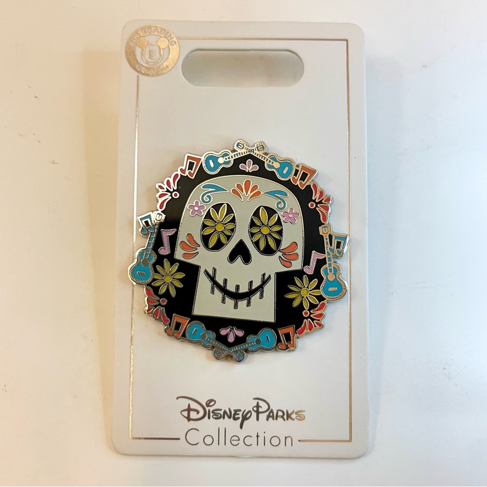 Disney Parks Collection Coco Sugar Skull Pin
